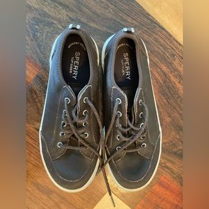 Sperry Deckfin leather shoes kids 4M